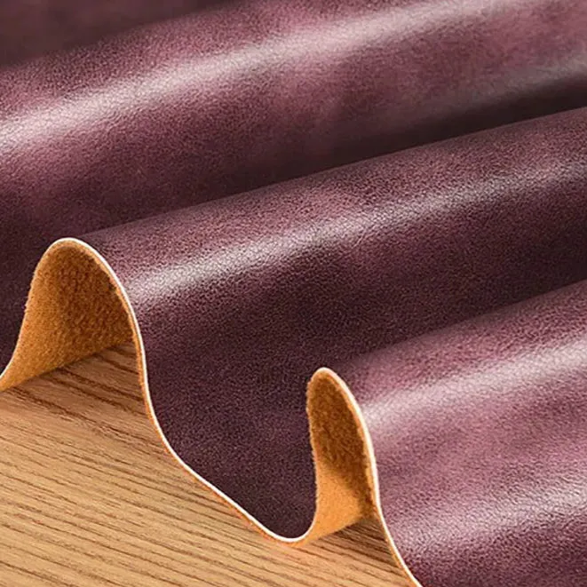 13 Color / Jazmín Distressed Faux Leather Fabric