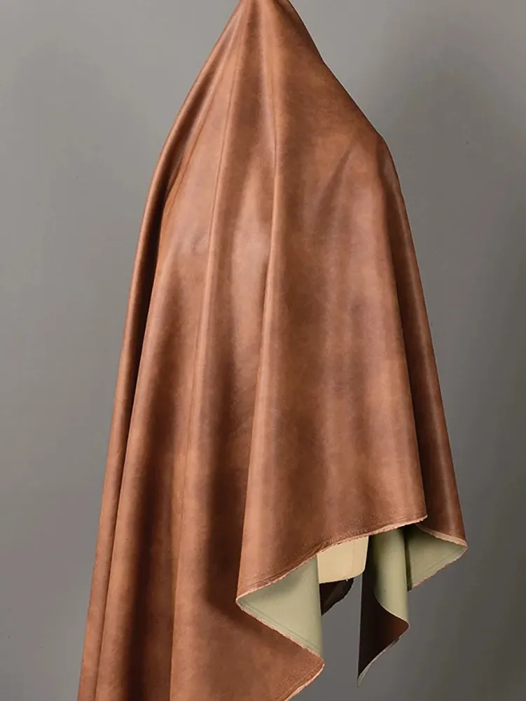 13 Color / Jazmín Distressed Faux Leather Fabric