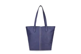 Andrea Shopper Handbag Navy