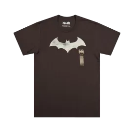 Batman Dual Logo Brown Tee
