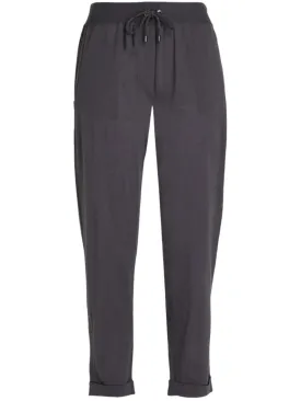 Brunello Cucinelli Cropped Wool Cashmere Women's Pants In Grey Etere
