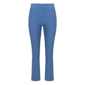 Celine Crop Flare Pant - Blue