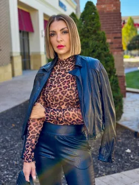 Charlie Printed Mesh Top by Free People