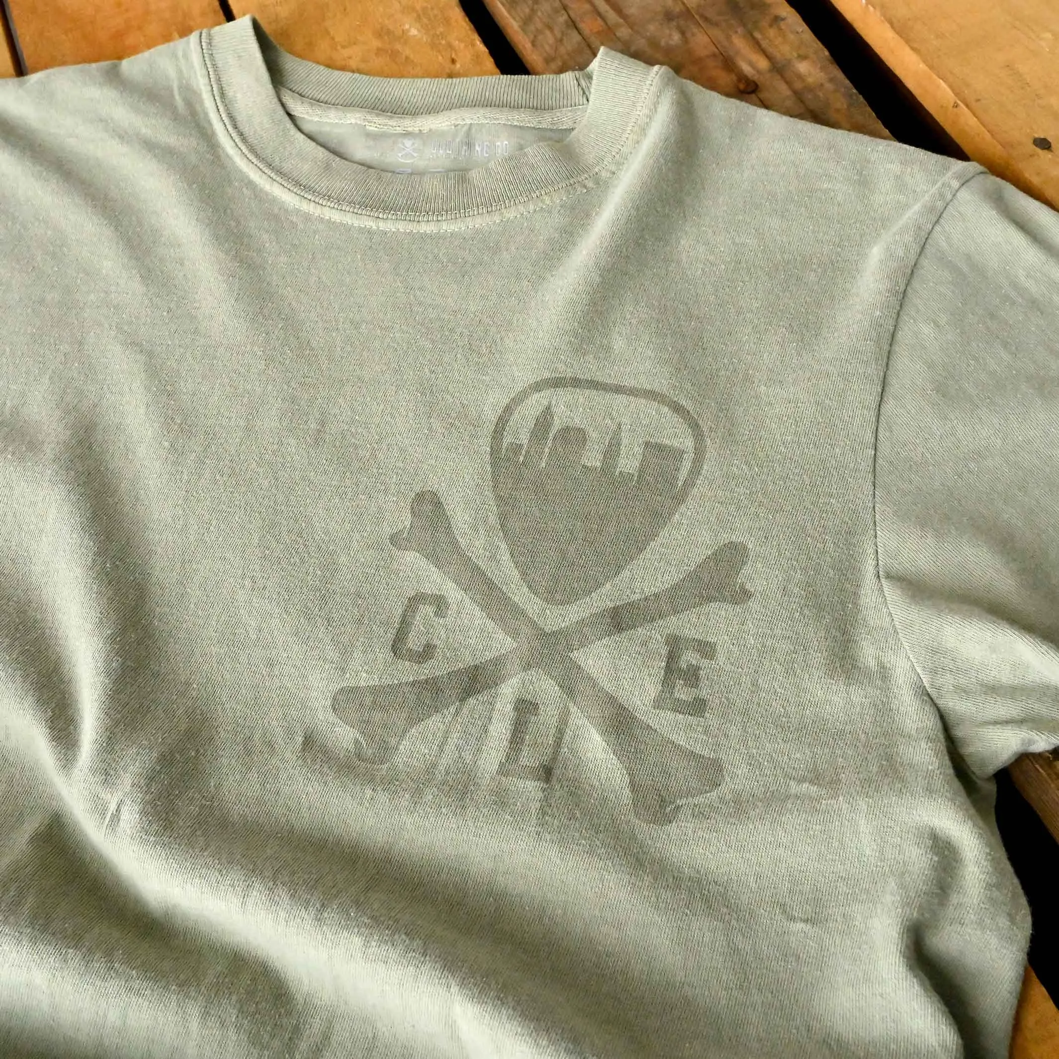 CLE Logo - Unisex Crew - Sandstone