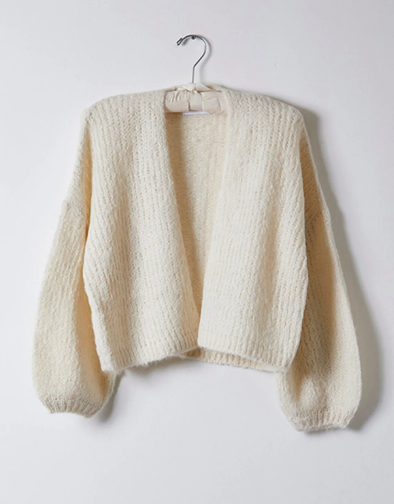 Cora Cardigan in Suri Alpaca Airy Knit