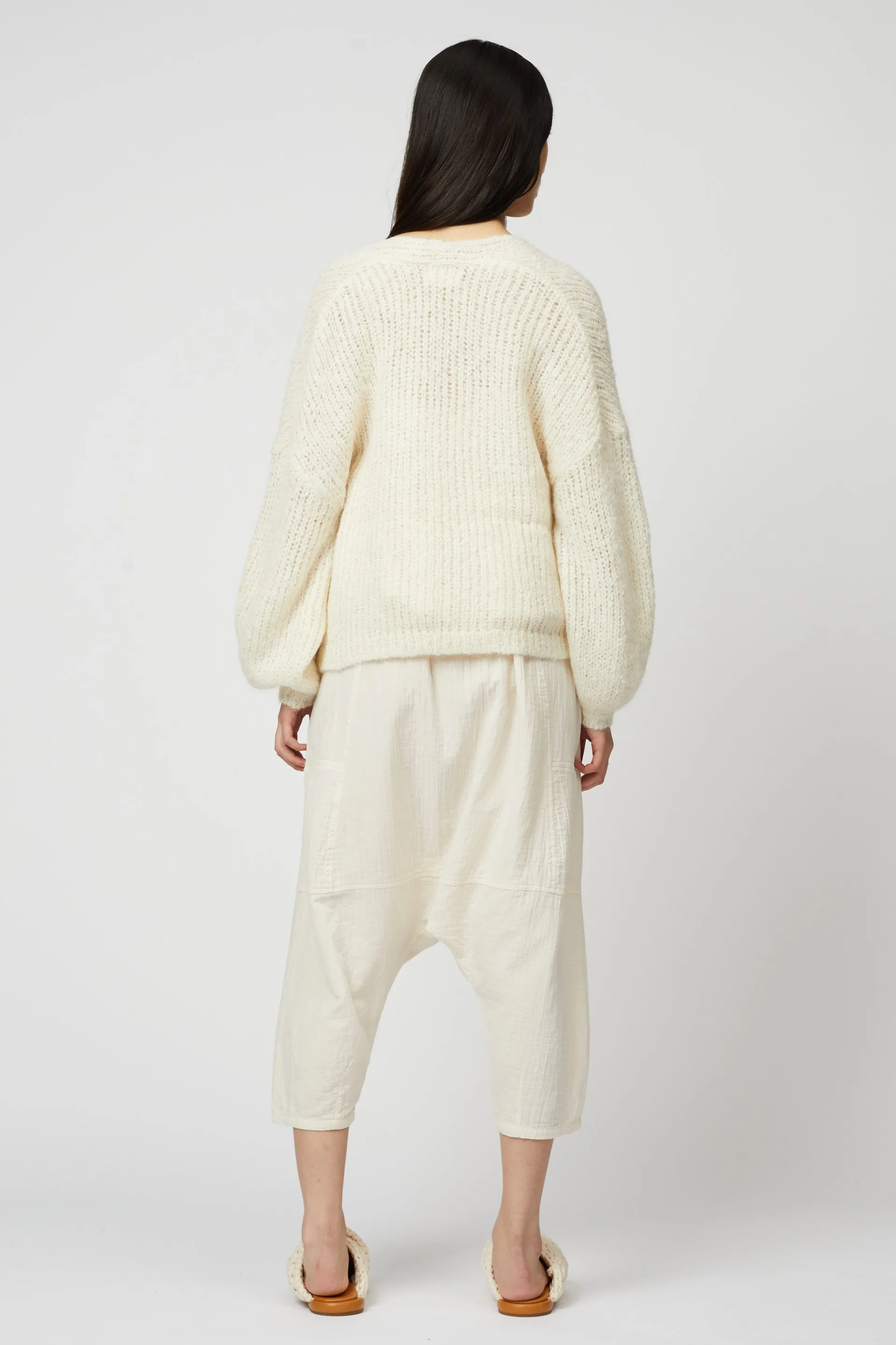 Cora Cardigan in Suri Alpaca Airy Knit