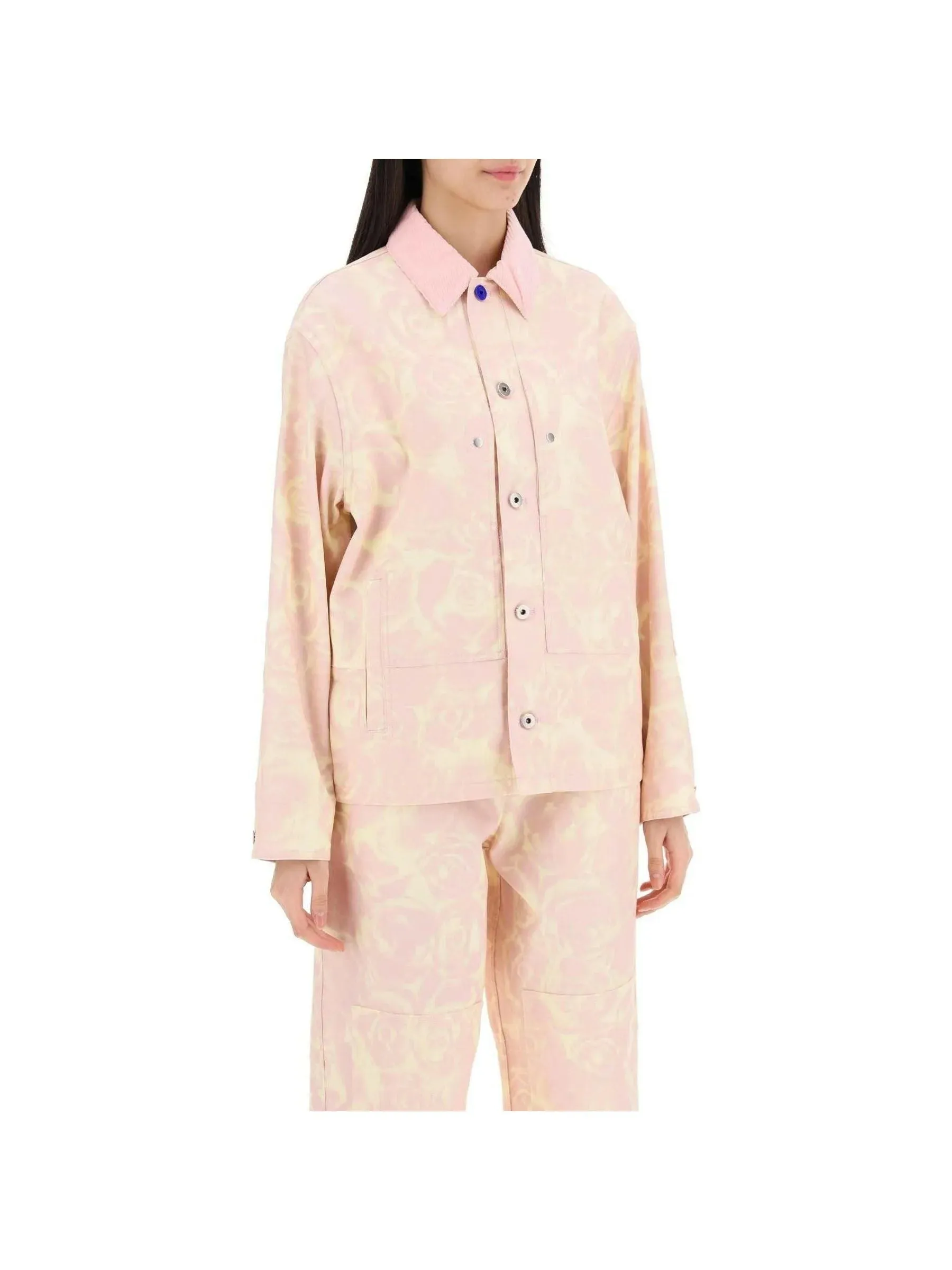 Corduroy Button Workwear Jacket