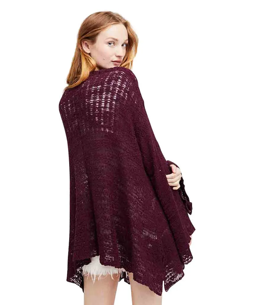 In My Element Kimono, Plum