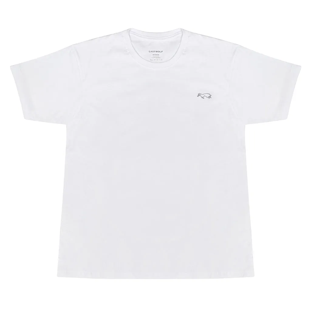 LASTWOLF LOGO T-SHIRT - WHITE