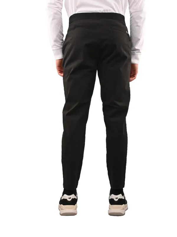 Modern Twill Cropped Tapered