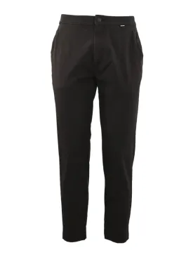 Modern Twill Cropped Tapered