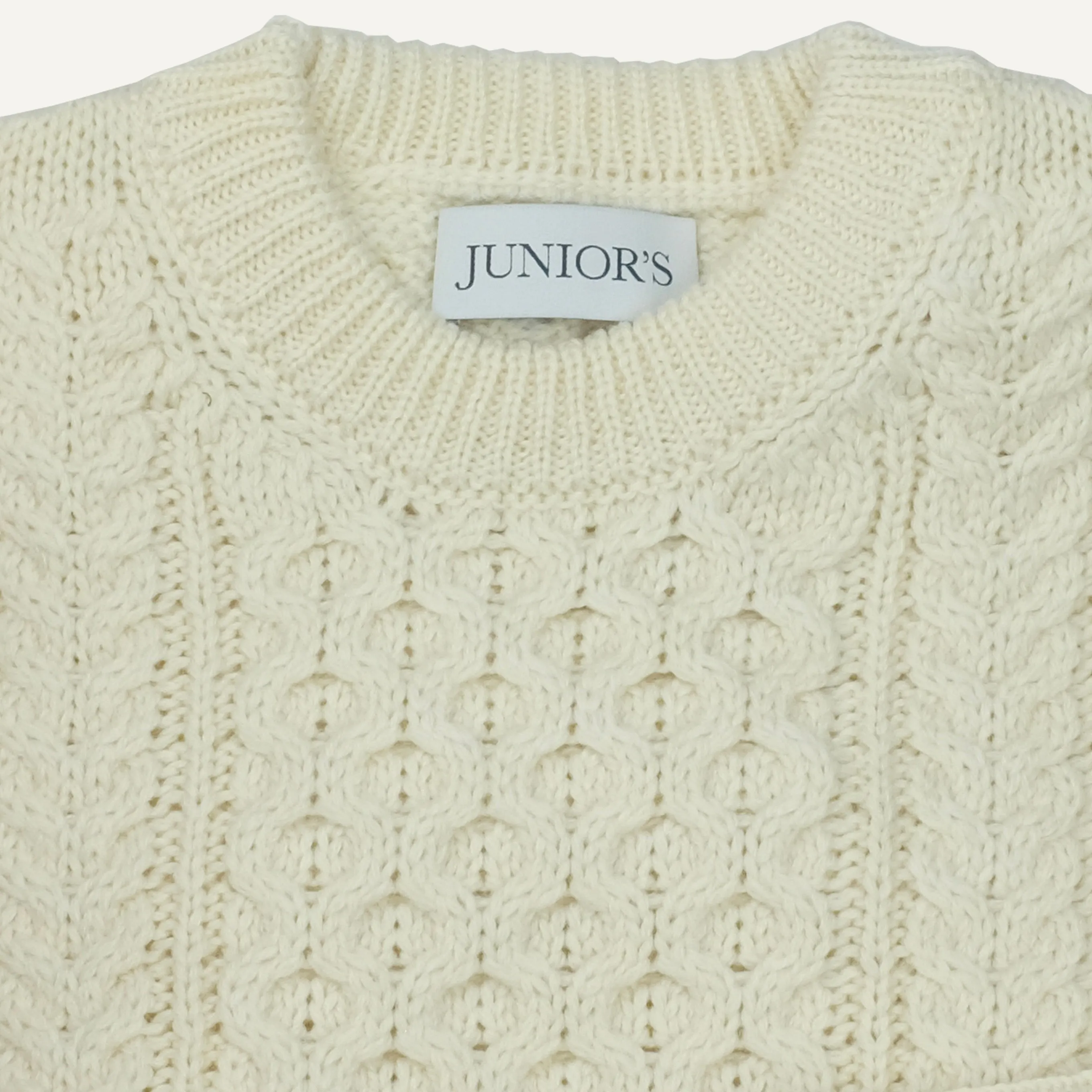 Natural Irish Fisherman Sweater