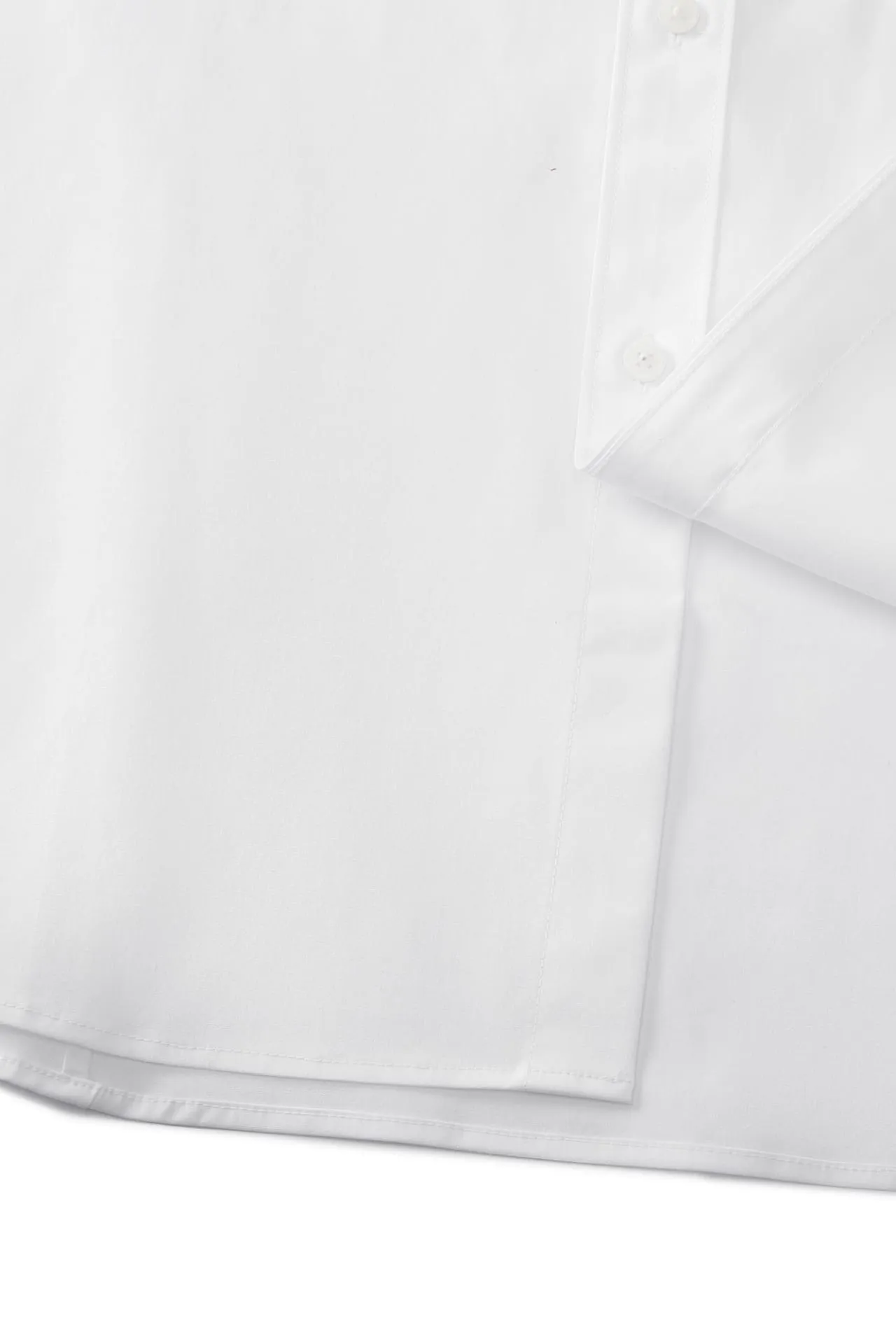 Non-Iron Easy Care Smart Fit Poplin Short Sleeve Shirt