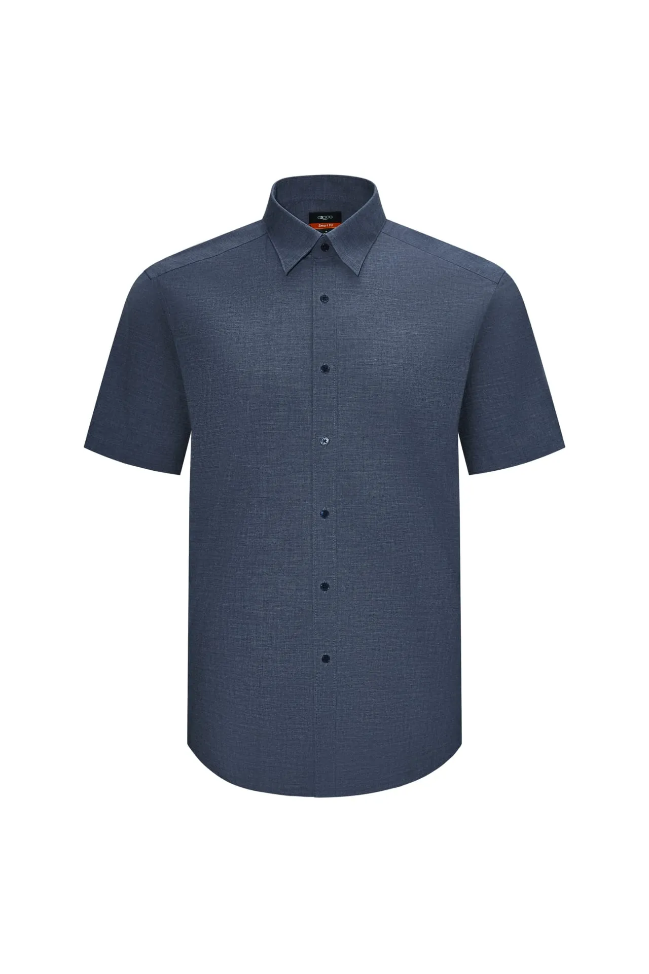 Non-Iron Easy Care Smart Fit Poplin Short Sleeve Shirt