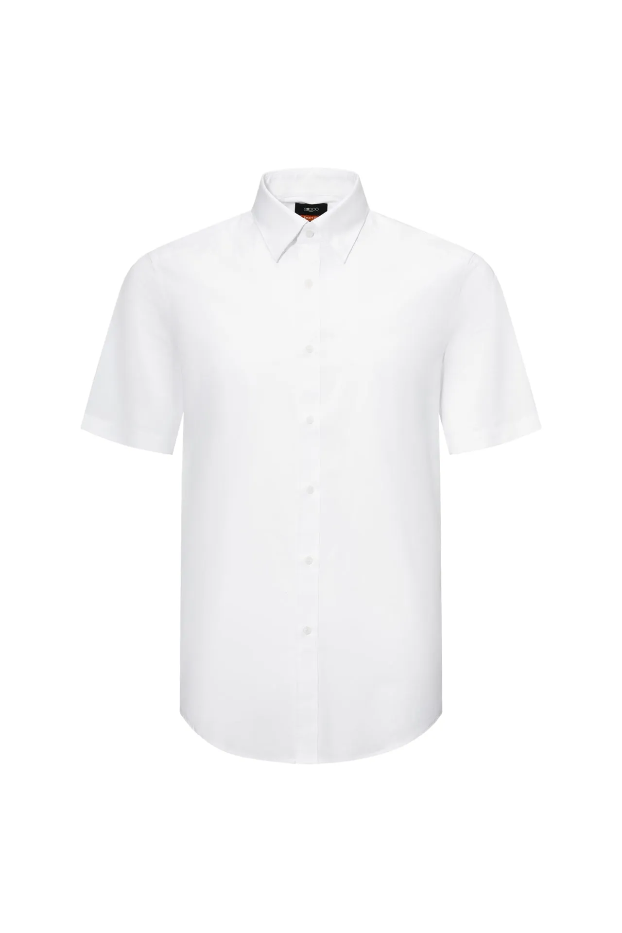 Non-Iron Easy Care Smart Fit Poplin Short Sleeve Shirt