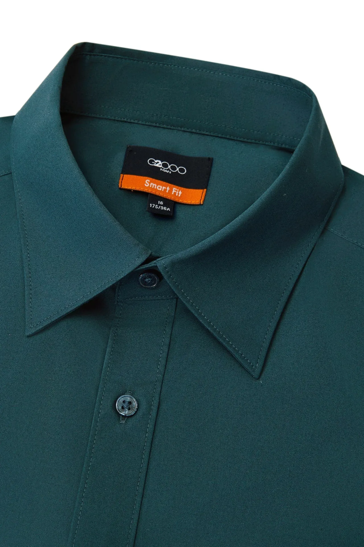 Non-Iron Easy Care Smart Fit Poplin Short Sleeve Shirt
