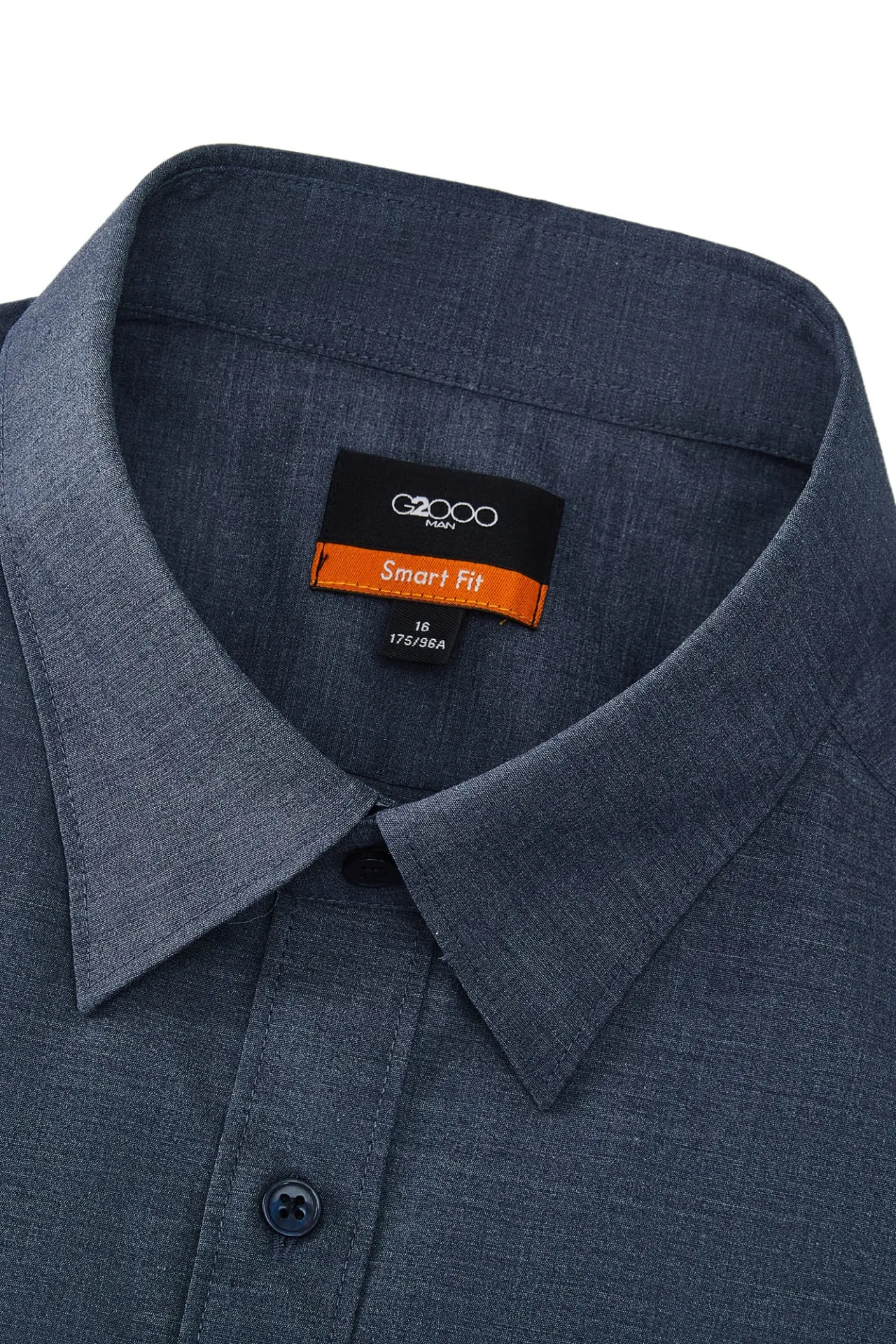 Non-Iron Easy Care Smart Fit Poplin Short Sleeve Shirt