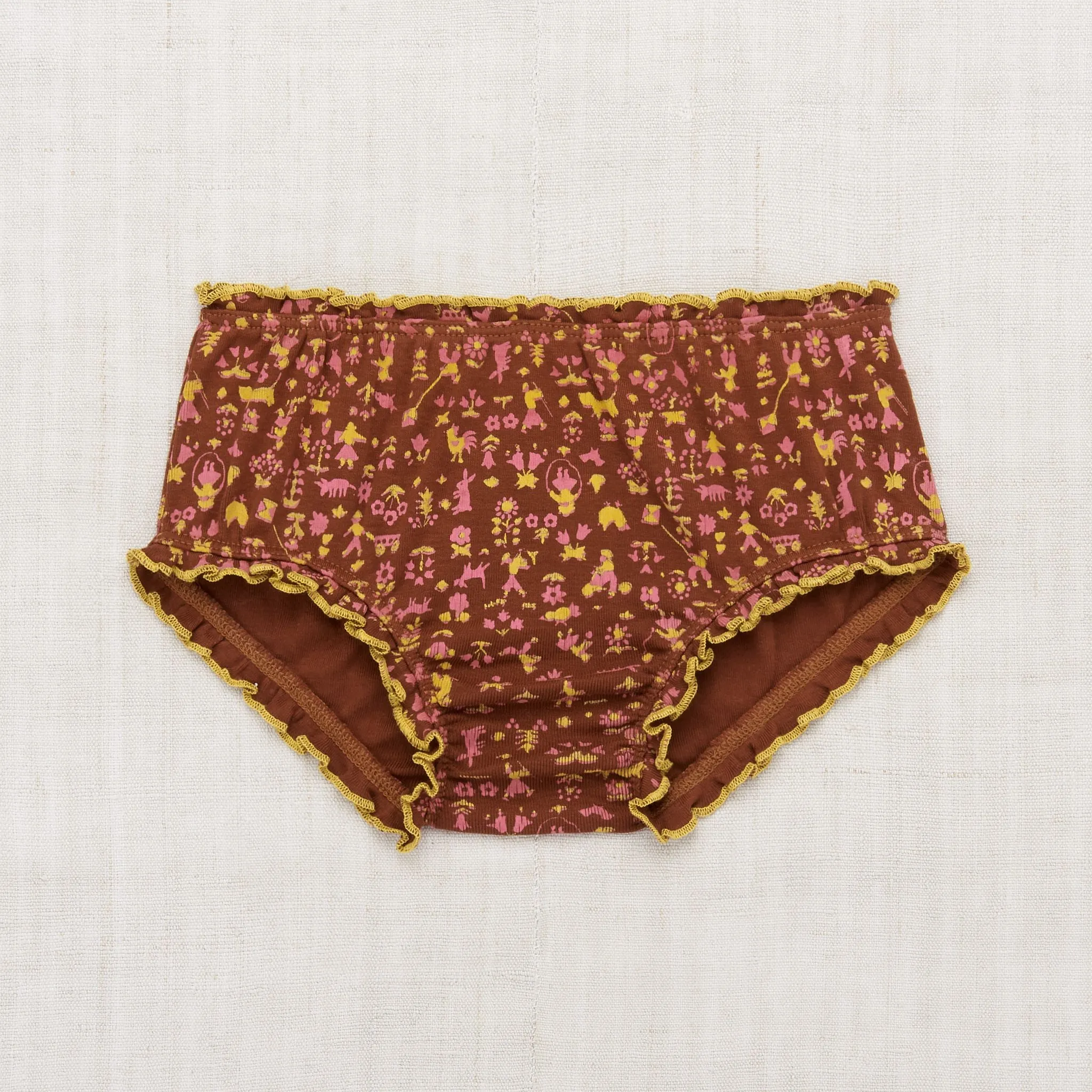 Ruffle Brief in Cedar Country