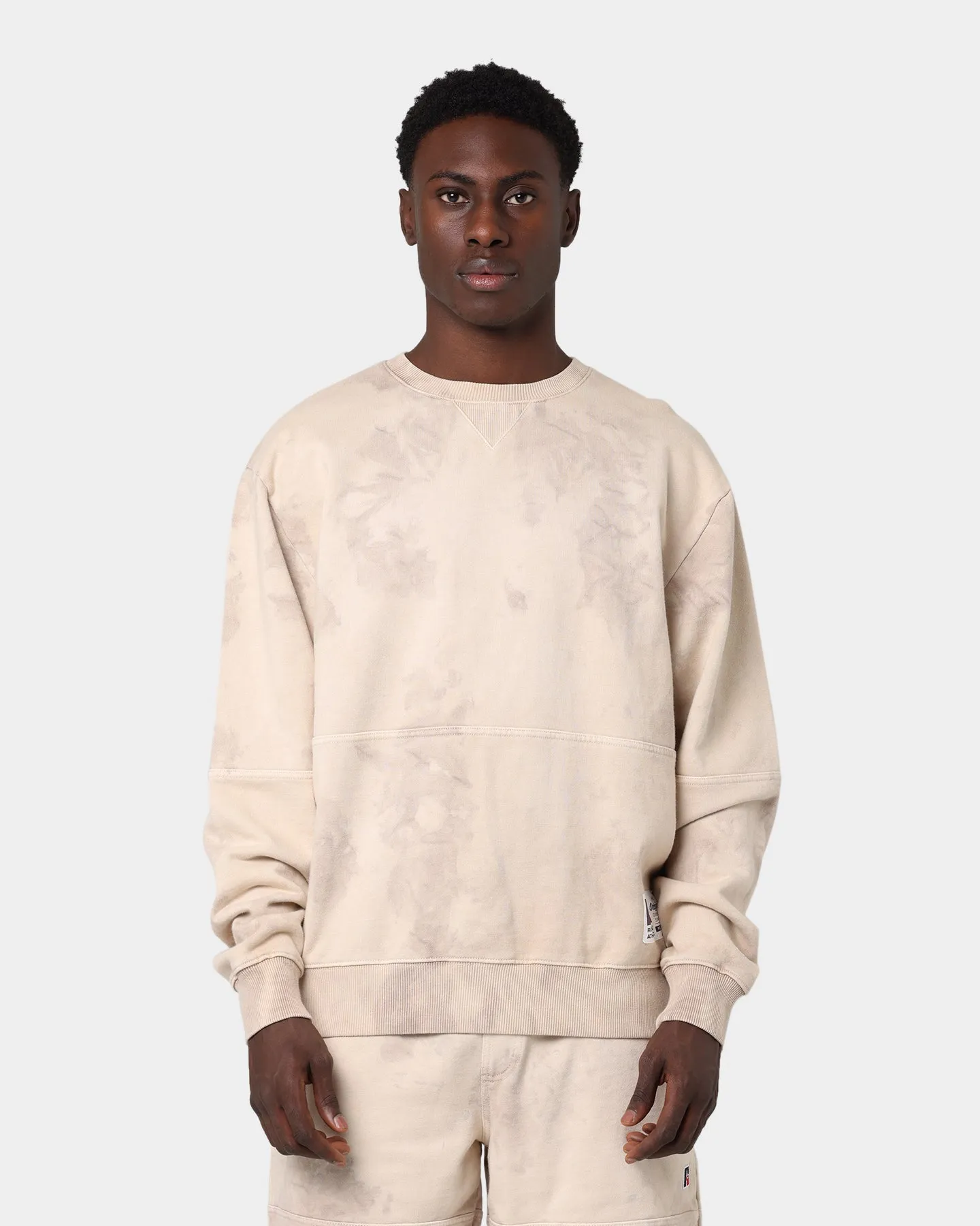 Russell Athletic Eagle R Tie Dye Crewneck Maple