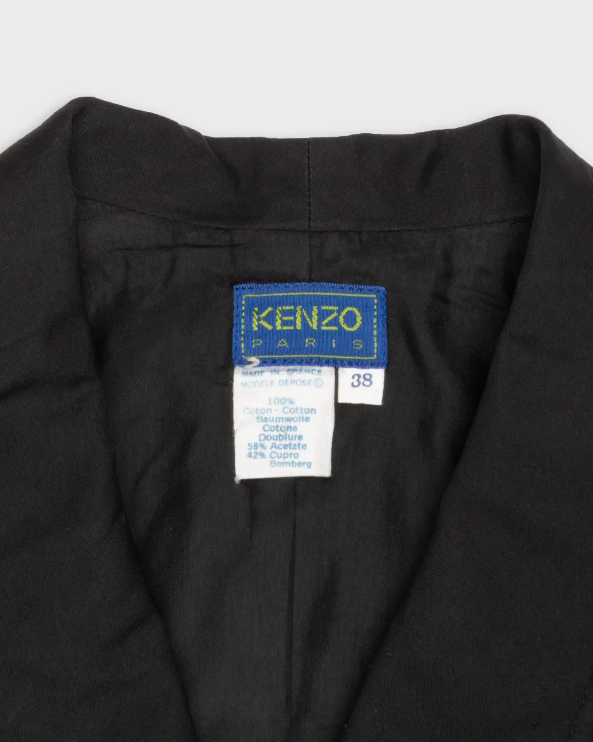 Short sleeve 90s Kenzo blazer