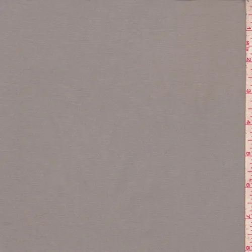Sterling Grey Stretch Poplin Fabric