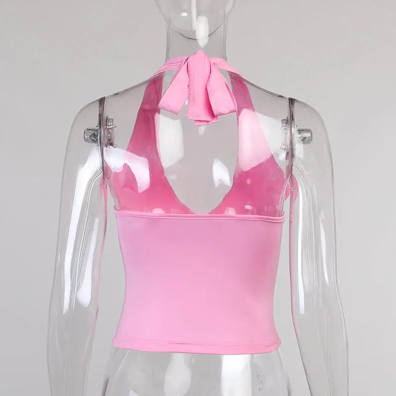 Summer Babe Halter Top