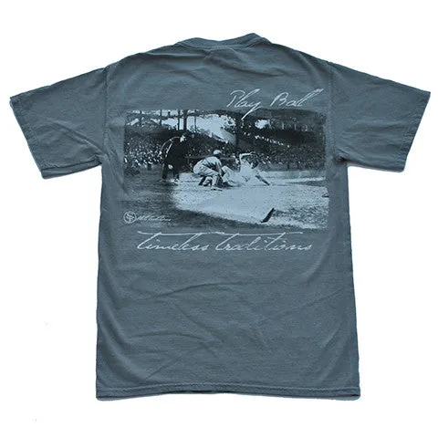 Timeless Traditions Baseball T-Shirt Grey