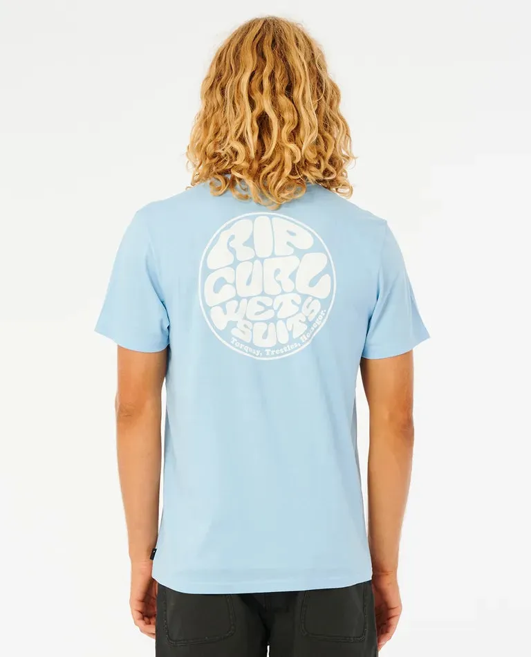 Wetsuit Icon Tee - Bells Blue