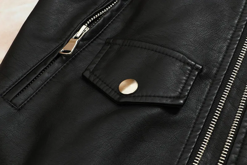 Women Leather Jacket with Belt | White Leather Jacket | Biker Jackets For Women | Faux Leather Jacket | Leather Coat | Moto Style Jackets