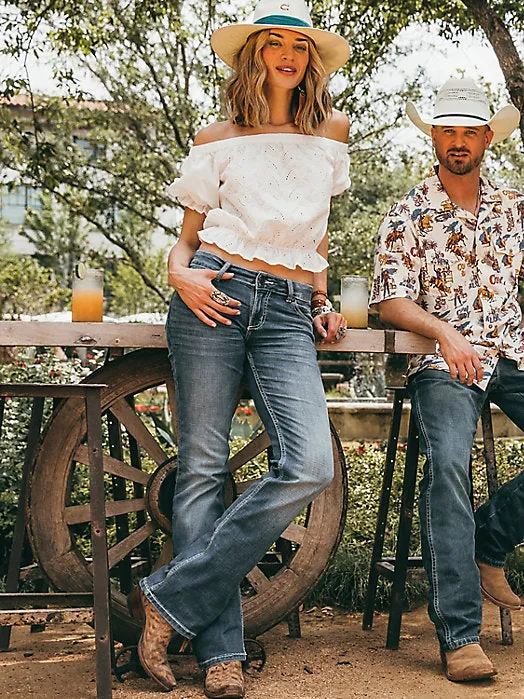 Women's Wrangler Retro Mae Jean in Deadwood