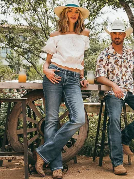 Women's Wrangler Retro Mae Jean in Deadwood