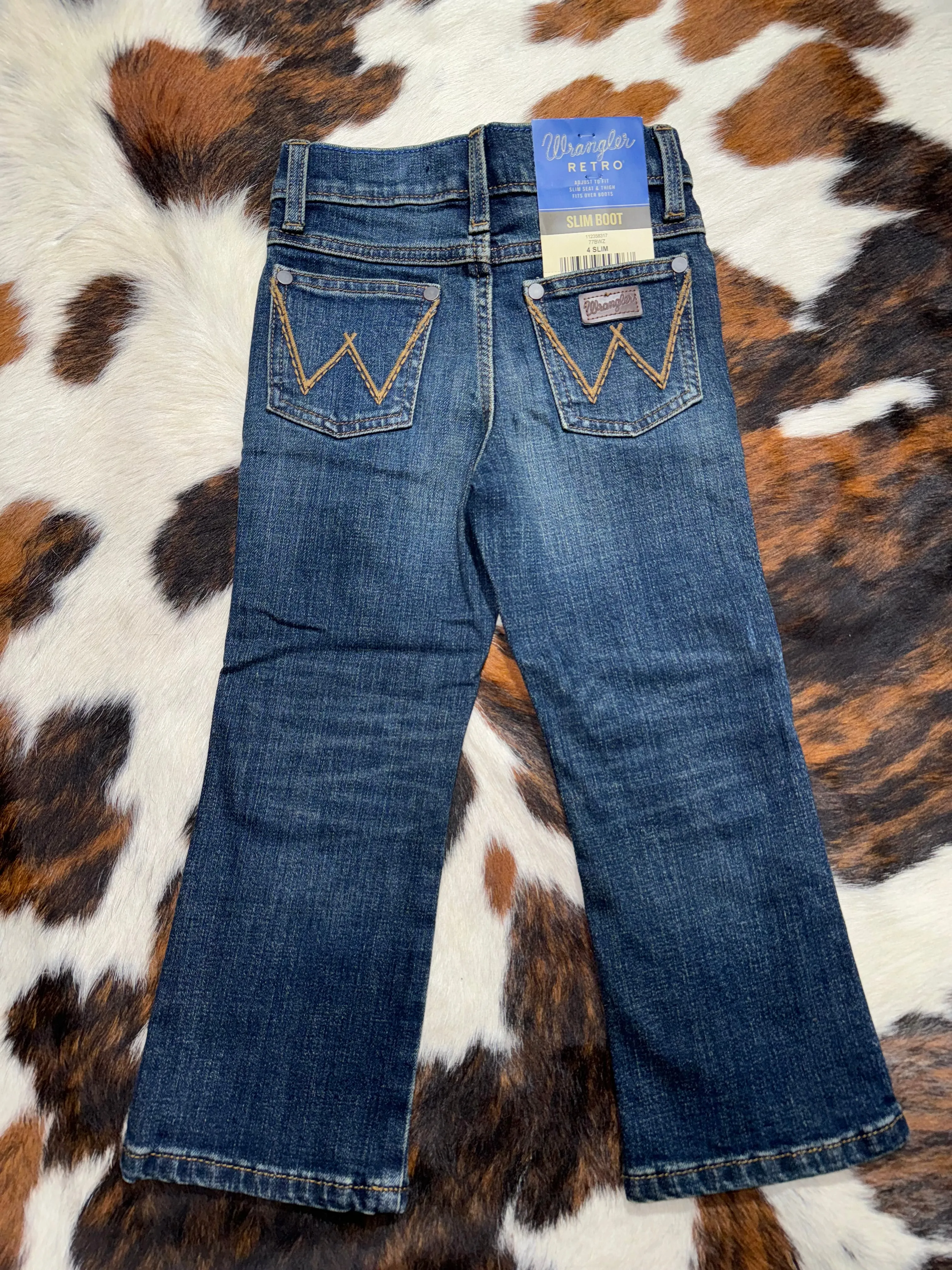 Wrangler Boy's Mountain Edge Slim Bootcut Jean